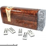 Domino In Cigar Shape Box. Double Nine Set. Professional Size Tiles  B00IGH6UHQ